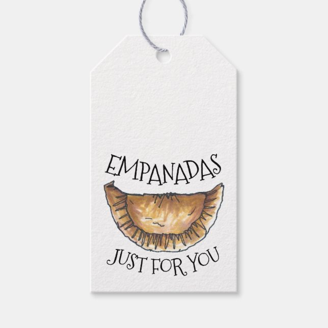 Empanadas just för dig Homemade Empanada Pastry Presentetikett (Framsidan)