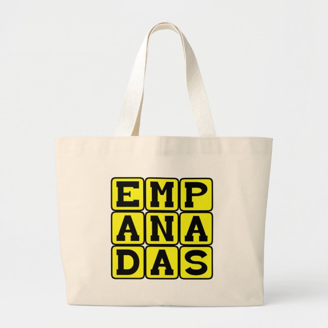 Empanadas, mexikansk måltid jumbo tygkasse (Framsidan)