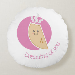 Empanadita-kraft Rund Kudde