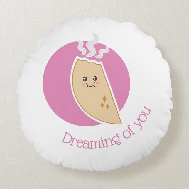 Empanadita-kraft Rund Kudde (Framsidan)