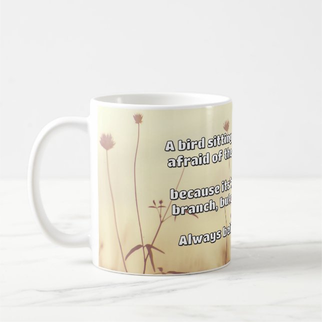 Empath Belief Positive Encouragement Quote Kaffemugg (Vänster)
