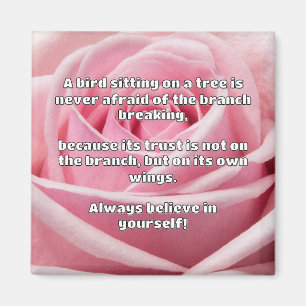 Empath Belief Positive Encouragement Quote Magnet