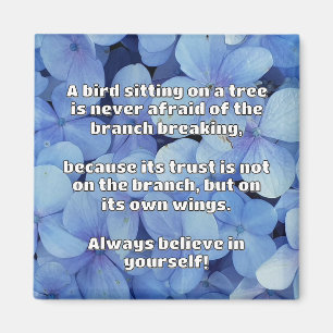 Empath Belief Positive Encouragement Quote Magnet