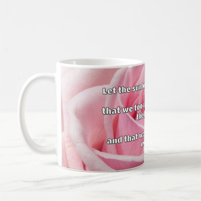 Empath Shine Positive Encouragement Quote Kaffemugg (Vänster)
