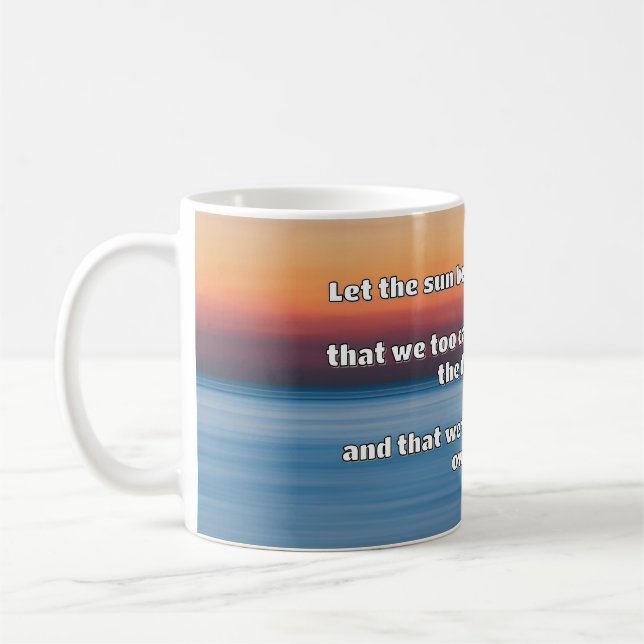 Empath Shine Positive Encouragement Quote Kaffemugg (Vänster)