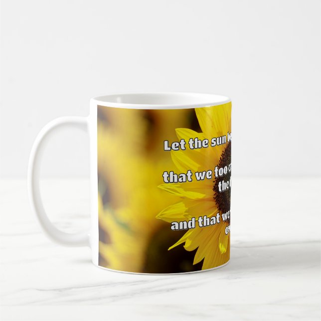 Empath Shine Positive Encouragement Quote Kaffemugg (Vänster)