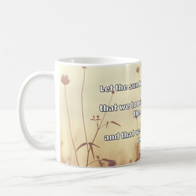 Empath Shine Positive Encouragement Quote Kaffemugg (Vänster)