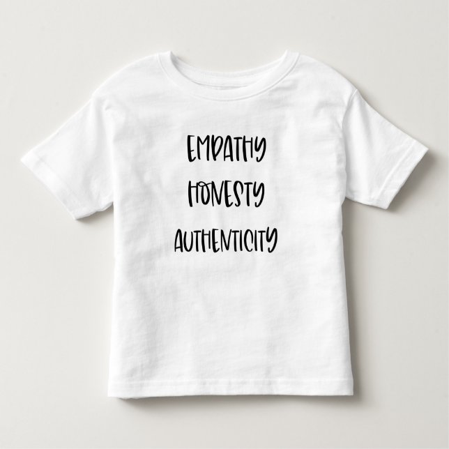 { Empathy Ärness Authentication } Empowerment Shir T Shirt (Framsida)