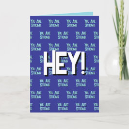 Empathy Card för att tillhandahålla support och up Tack Kort