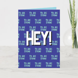 Empathy Card för att tillhandahålla support och up Tack Kort
