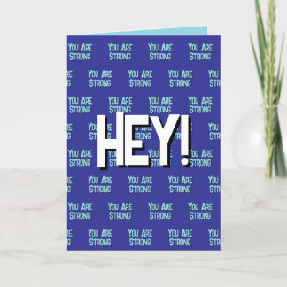 Empathy Card för att tillhandahålla support och up Tack Kort