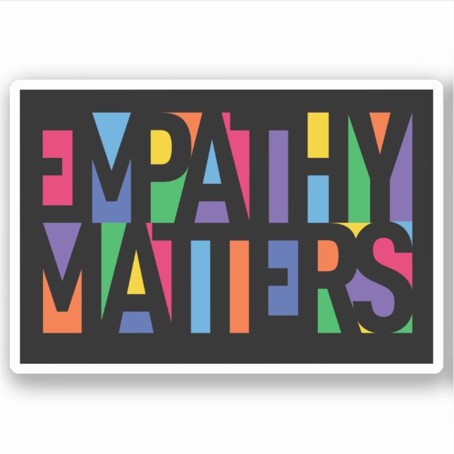 Empathy Matters Klistermärken (Framsida)