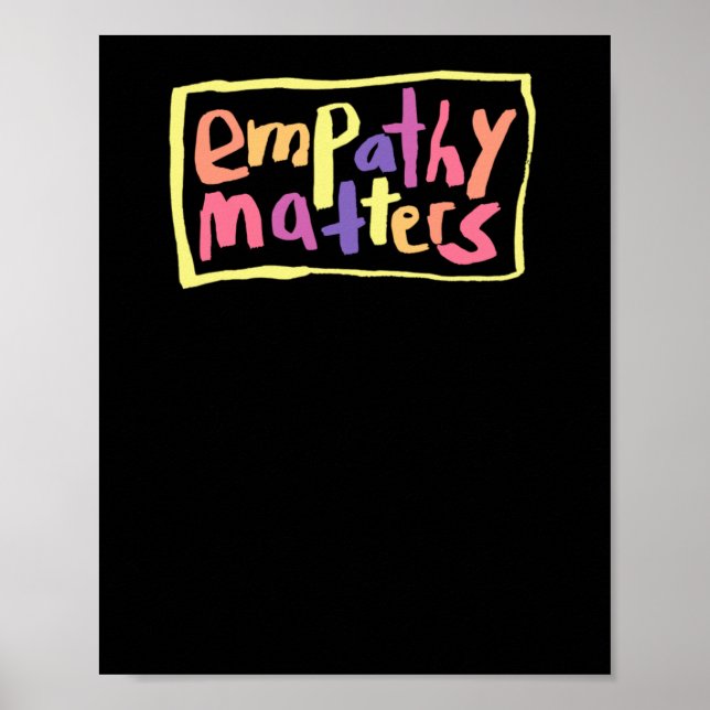 Empathy S Sticker1 Poster (Framsidan)