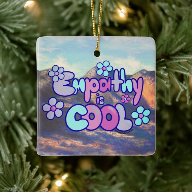 Empati är coolt - Coola toner Julgransprydnad Keramik (Träd)