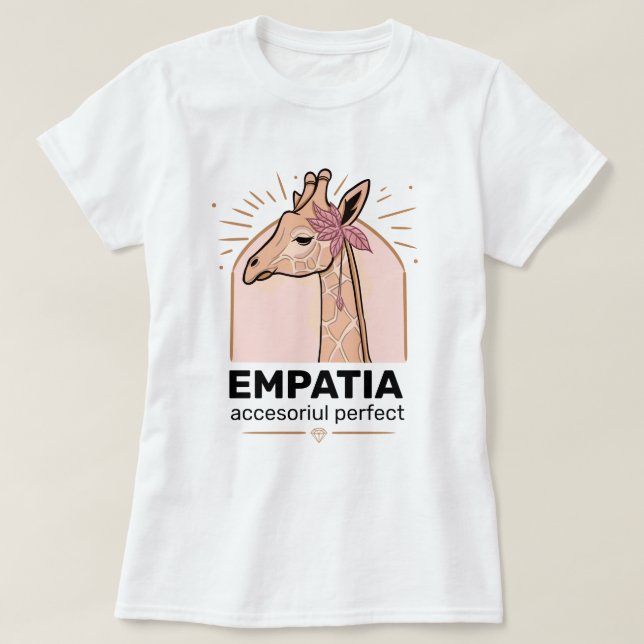 Empatia, accesoriul perfekt T-shirt (Design framsida)