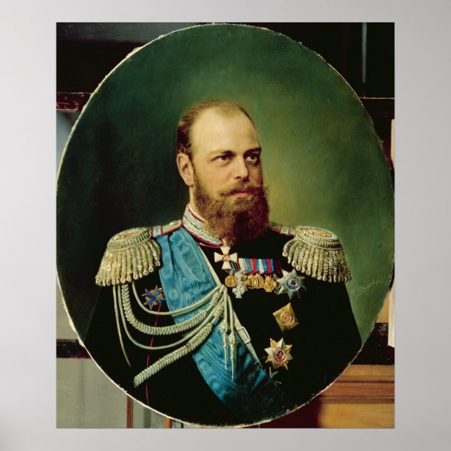 Emperor Alexander III Poster (Framsidan)