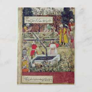 Emperor Babur Vykort