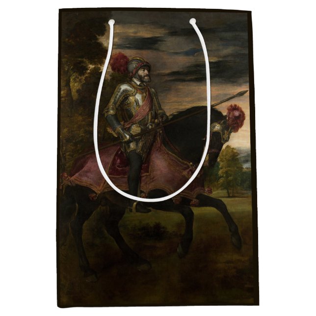 Emperor Charles V om Horseback (av titian) (Framsidan)