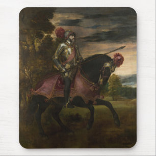 Emperor Charles V om Horseback (av titian) Musmatta