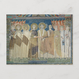 Emperor Constantine IV beviljar skatteimmunitet Vykort