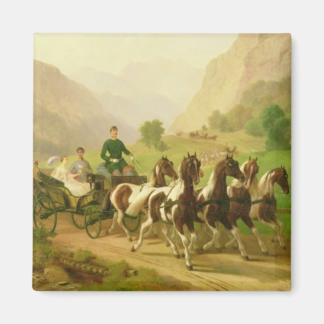 Emperor Franz Joseph I av Österrike Magnet (Framsidan)