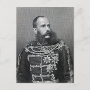Emperor Franz Joseph I av Österrike Vykort