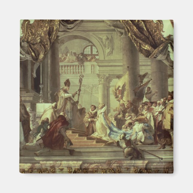 Emperor Frederick Barbarossas bröllop Magnet (Framsidan)