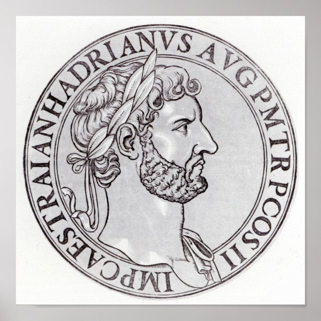 Emperor Hadrian Poster (Framsidan)
