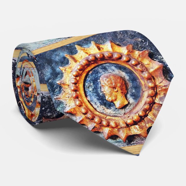 Emperor II Blu Neck Tie Slips (Rullad)