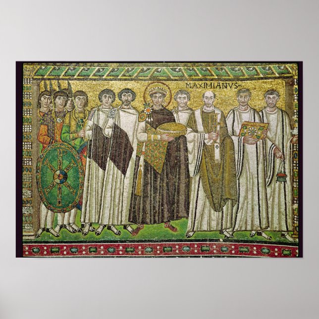 Emperor Justinian I Poster (Framsidan)