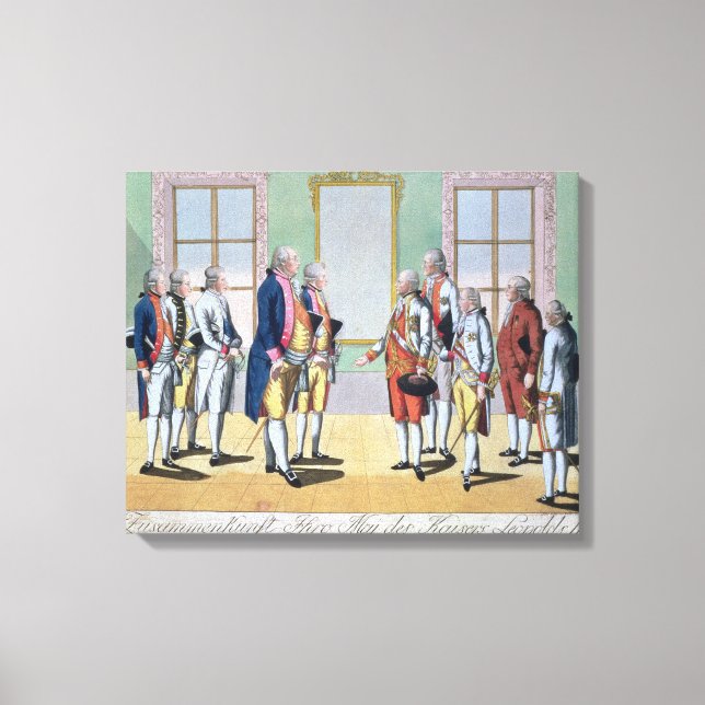 Emperor Leopold II Canvastryck (Framsida)