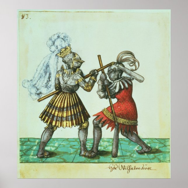 Emperor Maximilian I av Tyskland Poster (Framsidan)