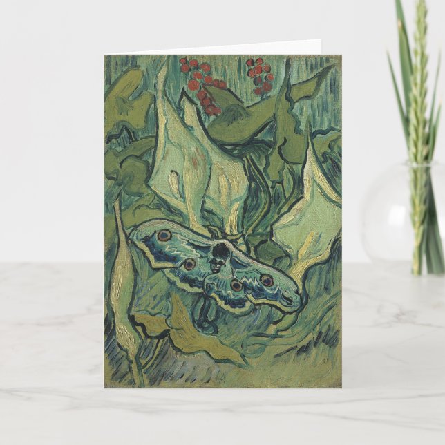 Emperor Moth | Vincent van Gogh Kort (Framsida)