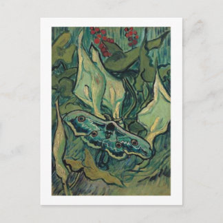 Emperor Moth, Vincent van Gogh Vykort