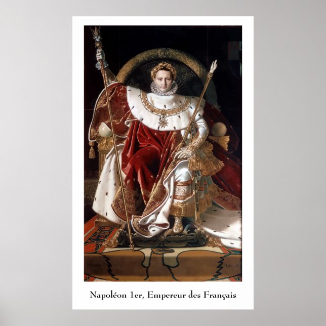 Emperor Napoleon Bonaparte Poster (Framsidan)