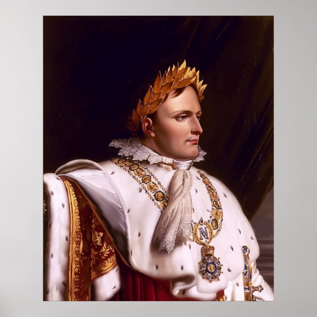 Emperor Napoleon Bonaparte Poster (Framsidan)