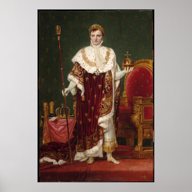 Emperor Napoleon I från David Poster (Framsidan)