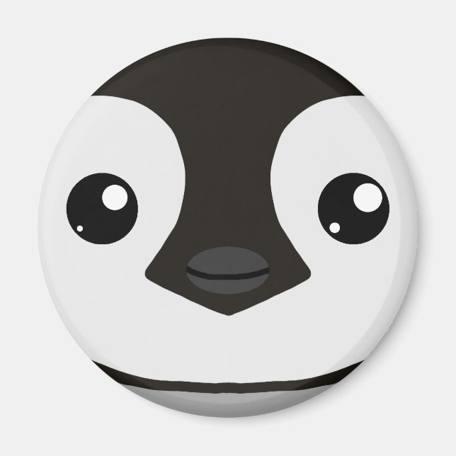 Emperor Penguin Chick Magnet (Framsidan)