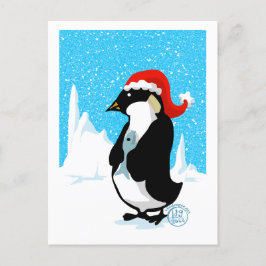 Emperor Penguin-jul Helg Vykort