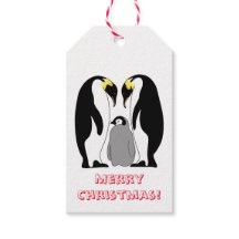 Emperor Penguin och chick