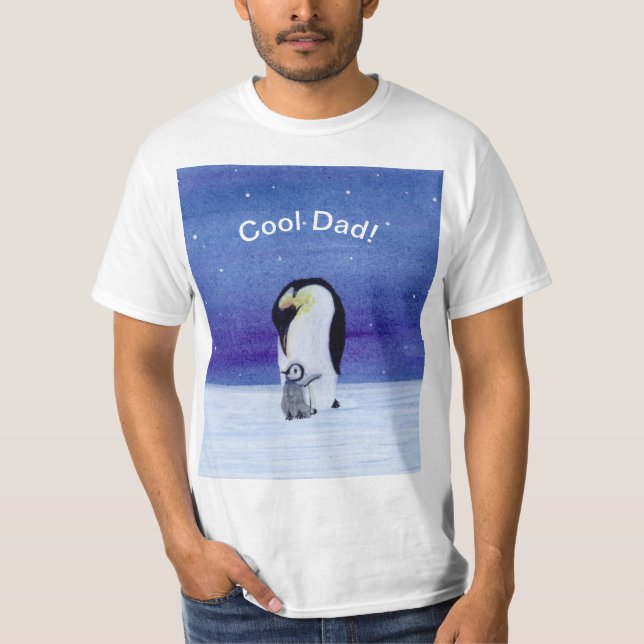 Emperor Penguin T Shirt (Framsida)