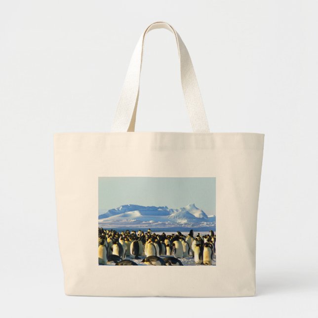 Emperor penguins jumbo tygkasse (Framsidan)