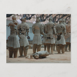 Emperor Qins terracotta Army Xian China Vykort