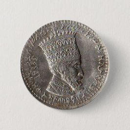 Emperor Selassie I Pin Knapp