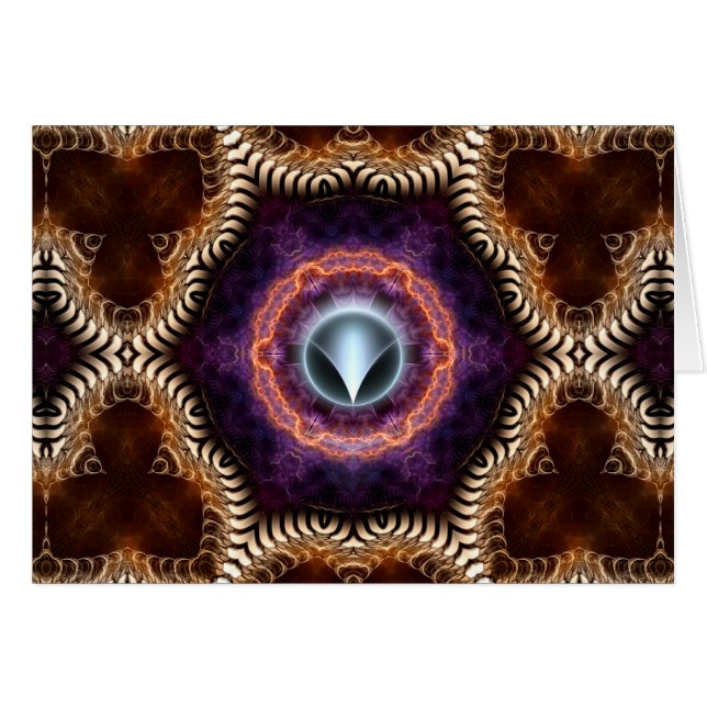 Emperor Star Hälsningskort (Framsidan Horizontal)