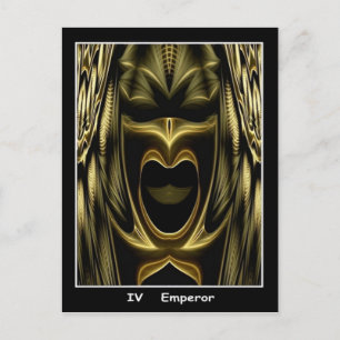 Emperor Tarot Card Vykort