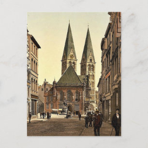 Emperor William's Ställe, Bremen, Tyskland klassis Vykort