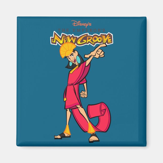 Emperors New Groove Kuzco  Magnet (Framsidan)