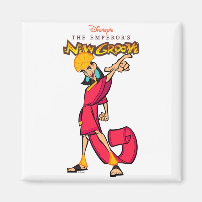 Emperors New Groove Kuzco  Magnet (Framsidan)