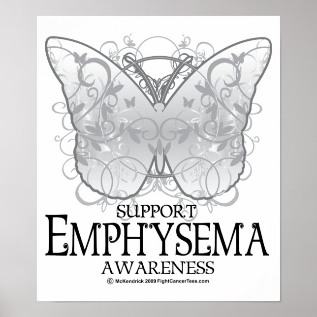 Emphysema Butterfly Poster (Framsidan)
